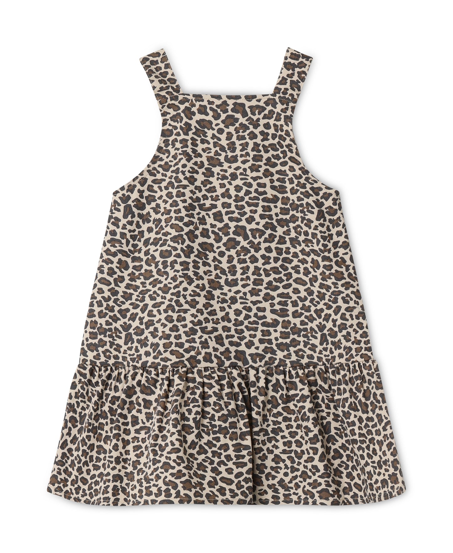 Fliink Leo Latzhosen-Kleid Pine Bark AOP
