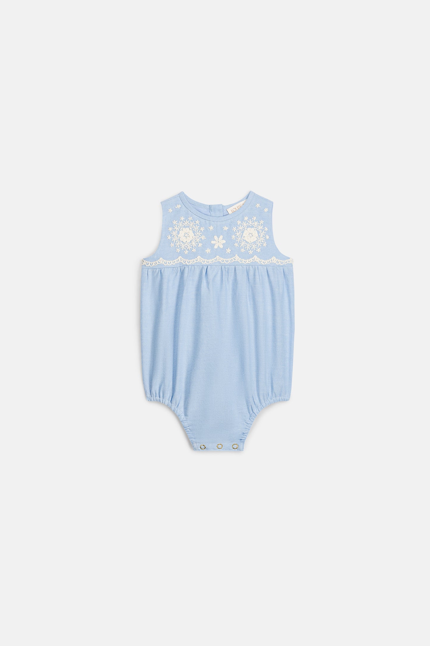 Louise Misha Rompers Nushan Oxford Blue