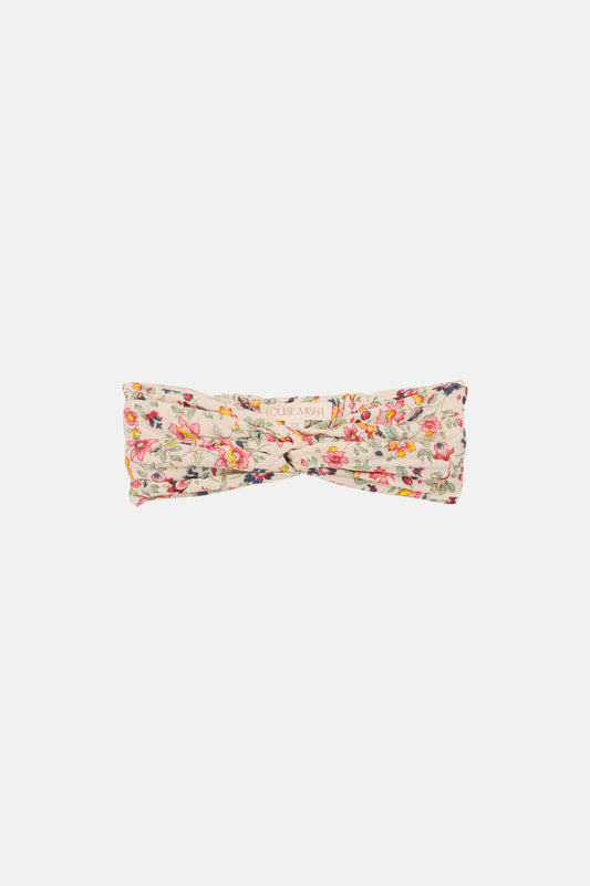 Louise Misha Headband Julie Cream Wild Flowers