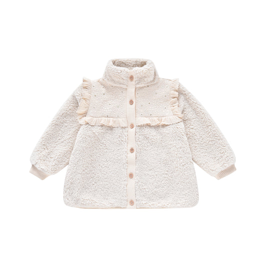 Louise Misha Fake Fur Jacke Rosanna Cream