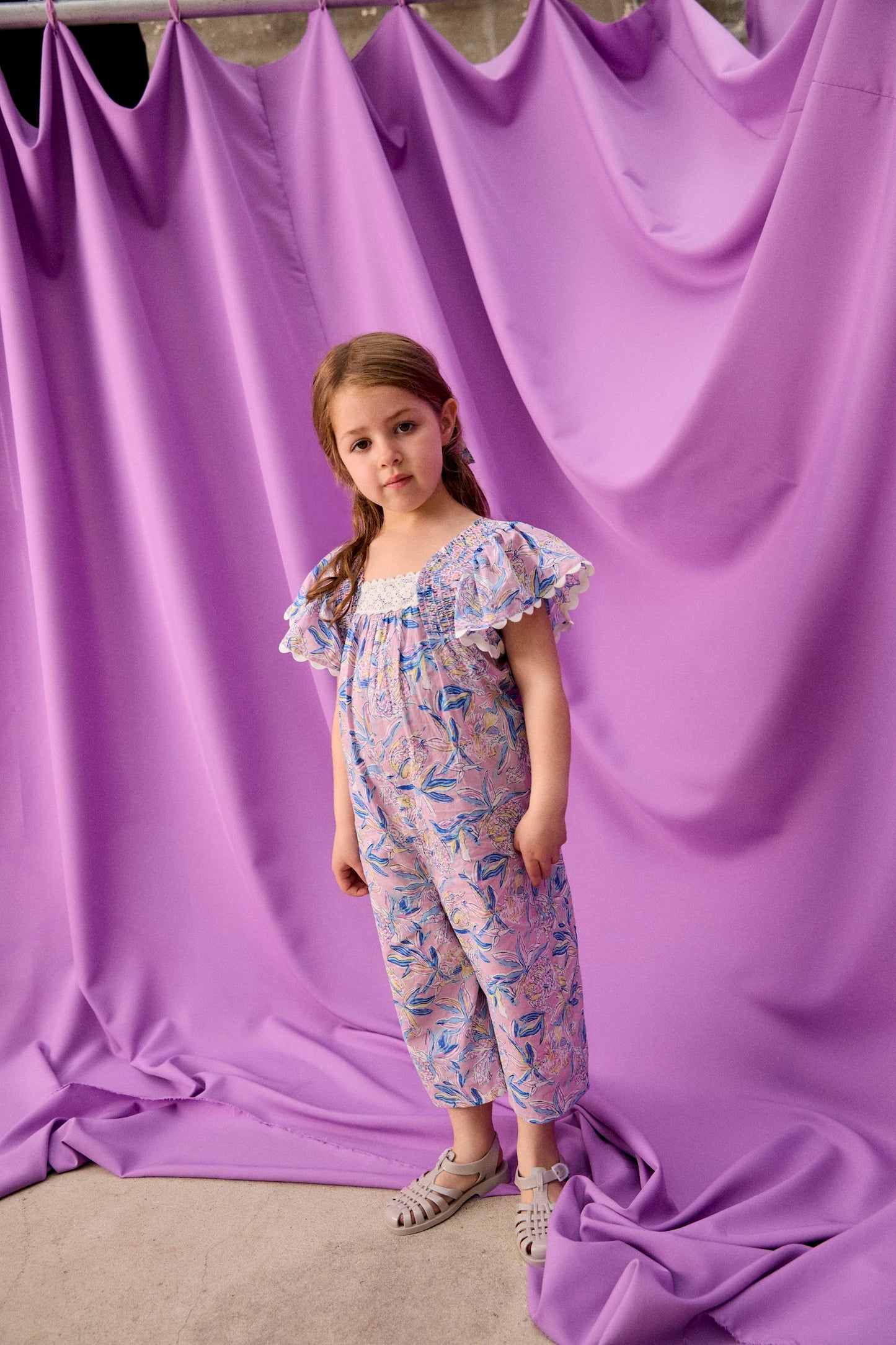 Louise Misha Jumpsuit Irene Pink Lush Paradise