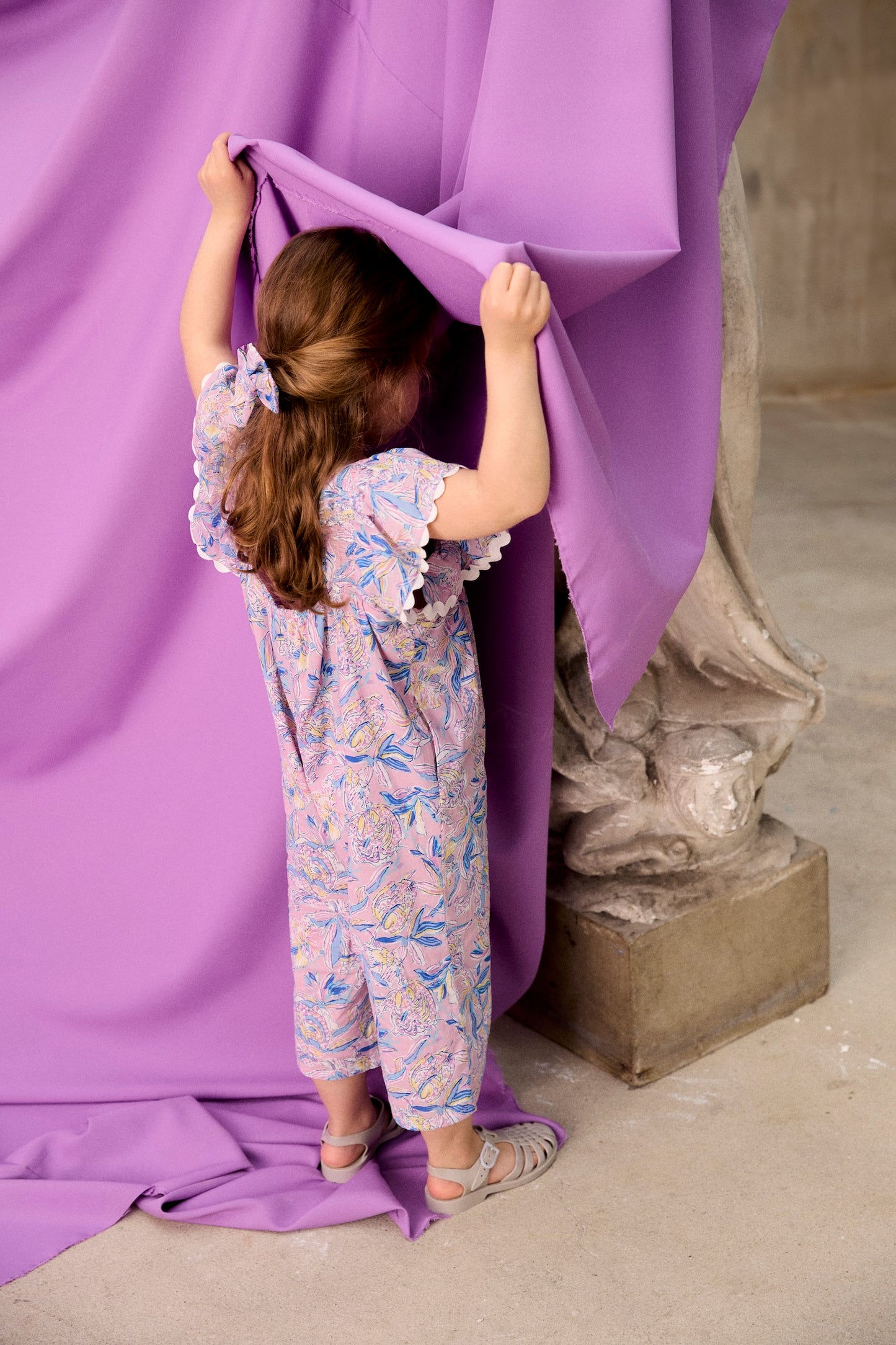 Louise Misha Jumpsuit Irene Pink Lush Paradise