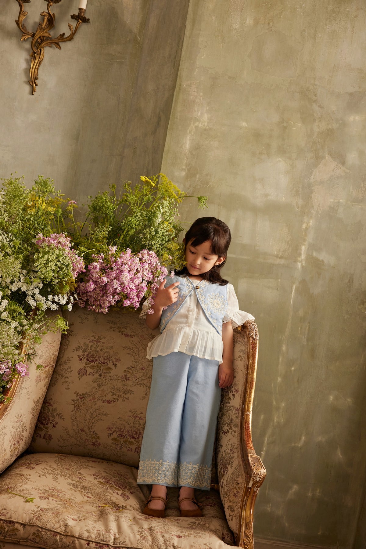 Louise Misha Hose Florelia Oxford Blue