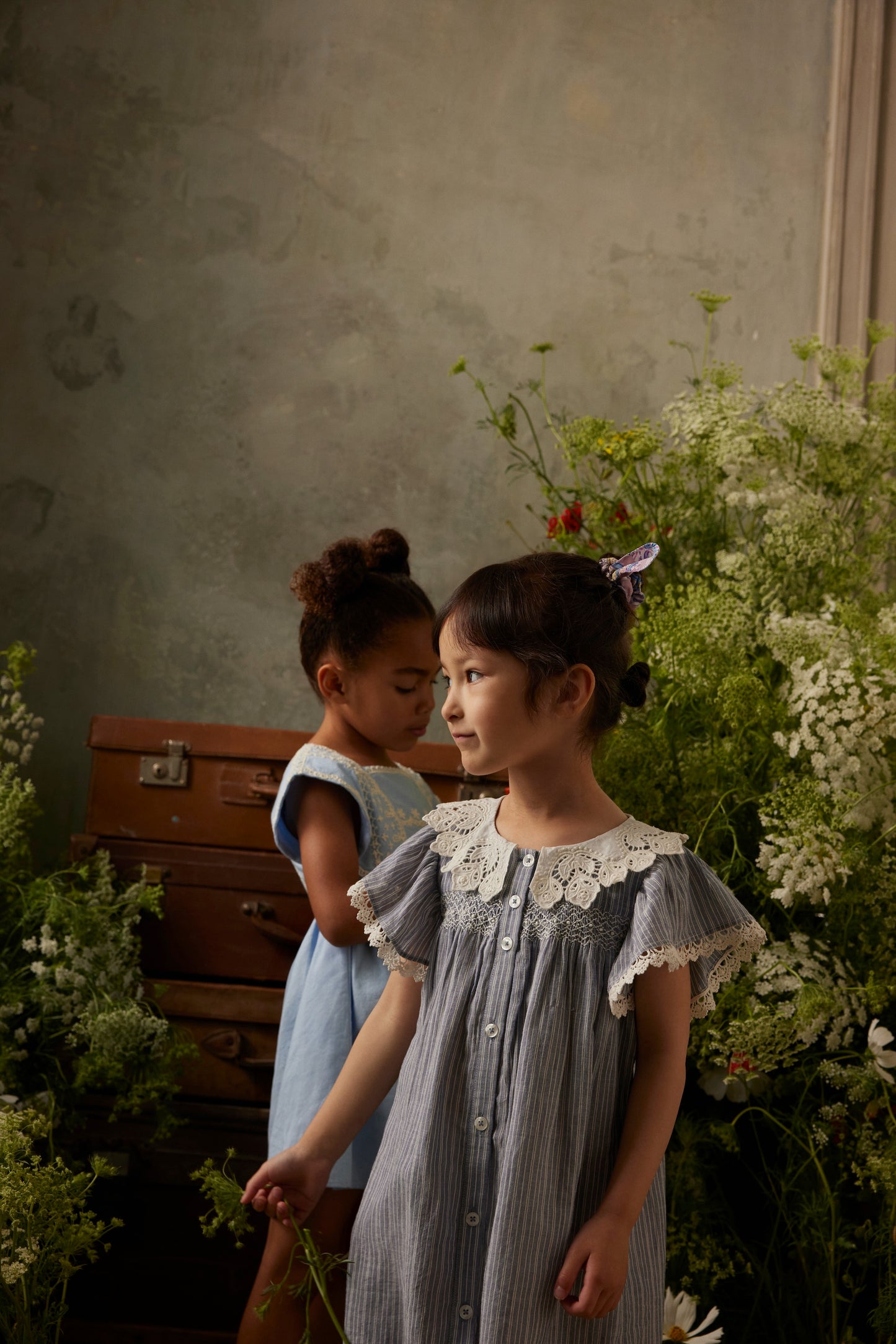 Louise Misha Kleid Briska Oxford Blue
