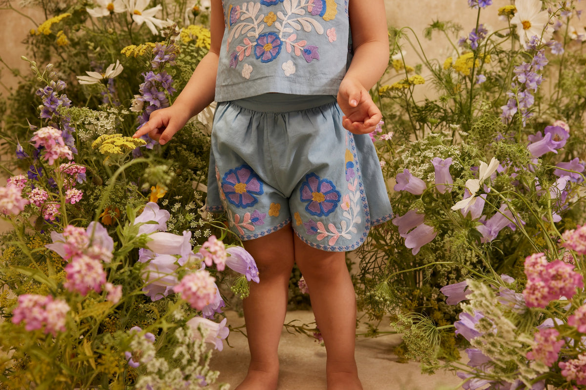 Louise Misha Shorts Maïwen Stone Blue