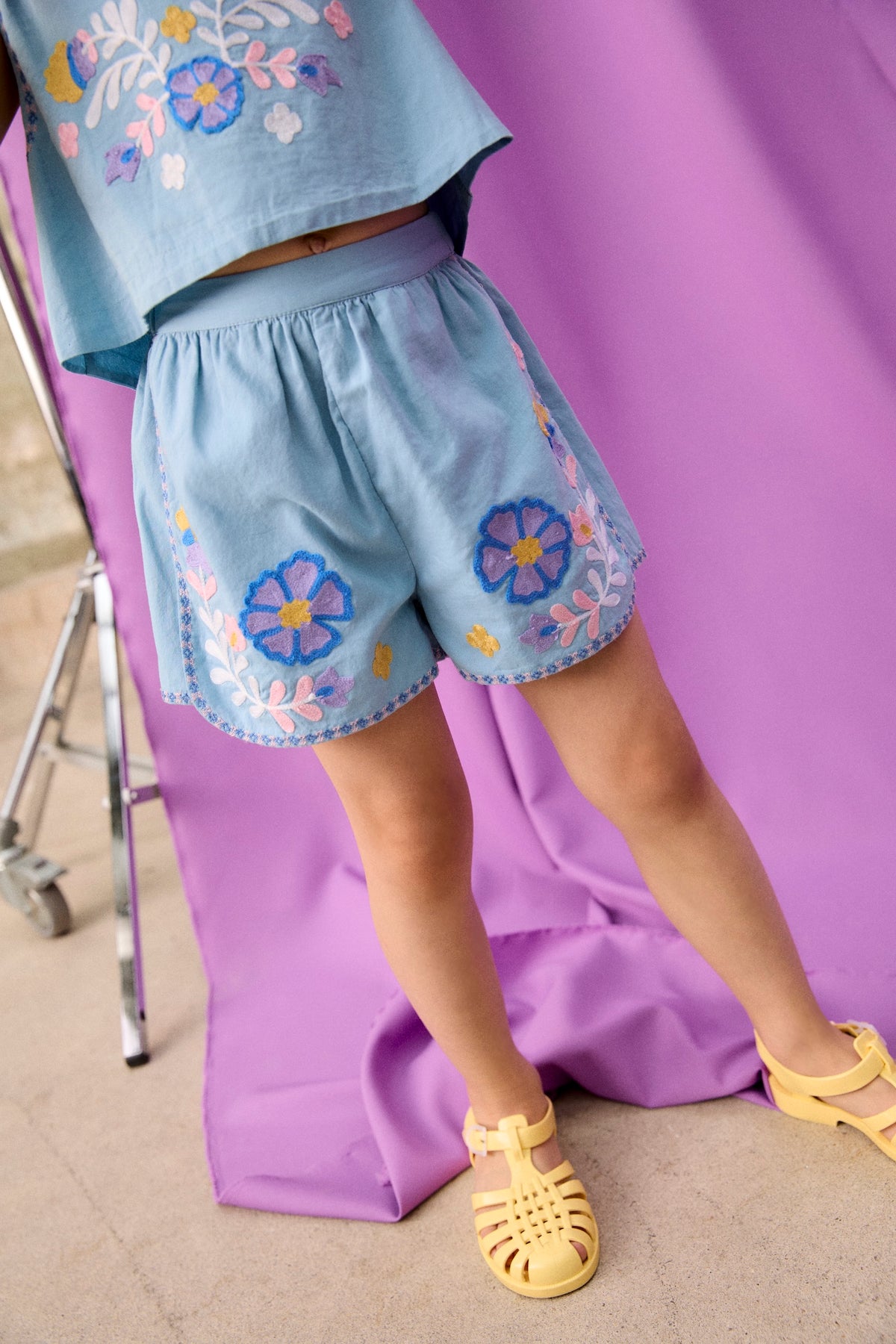 Louise Misha Shorts Maïwen Stone Blue