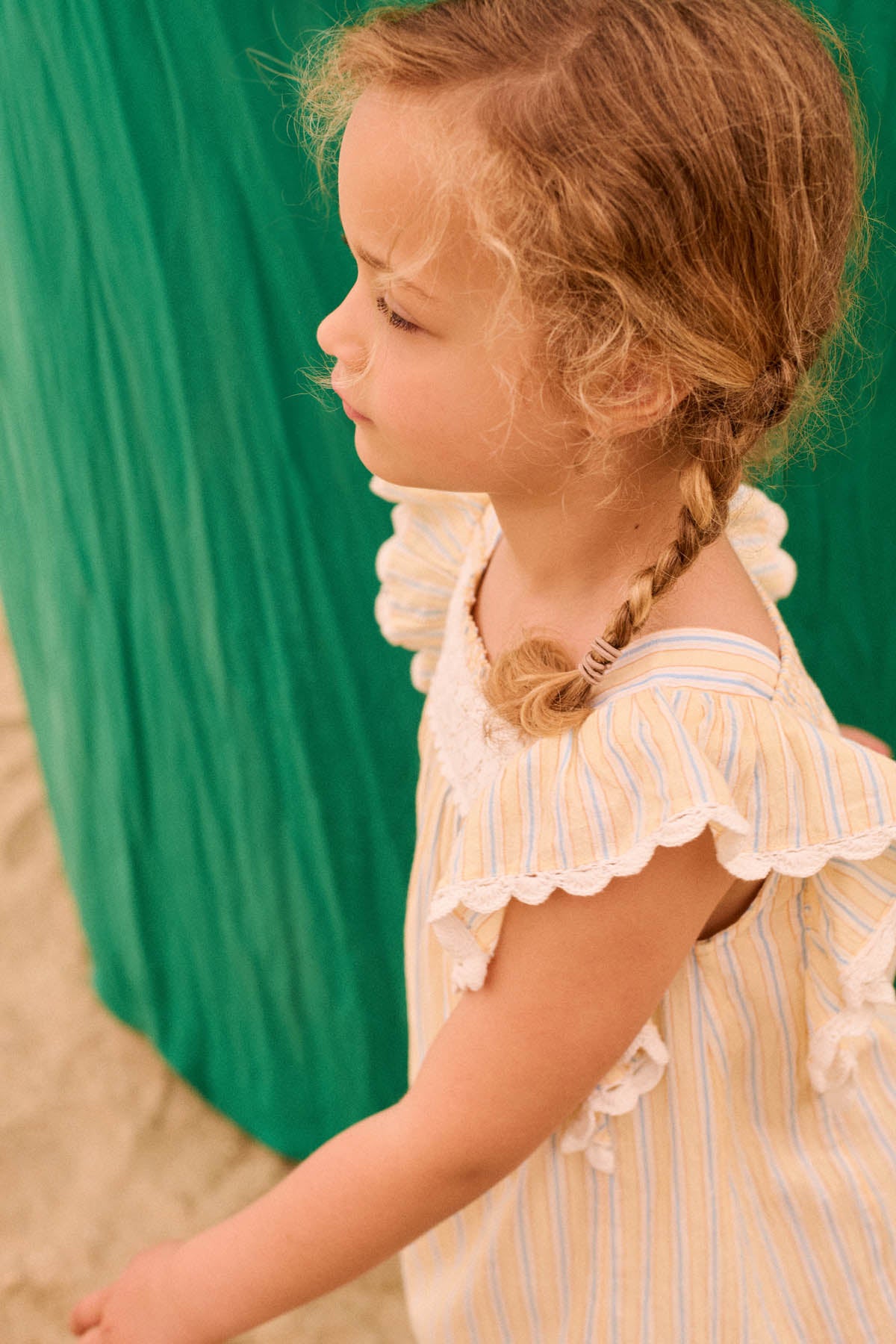 Louise Misha Kleid Martine Yellow Sunny Stripes