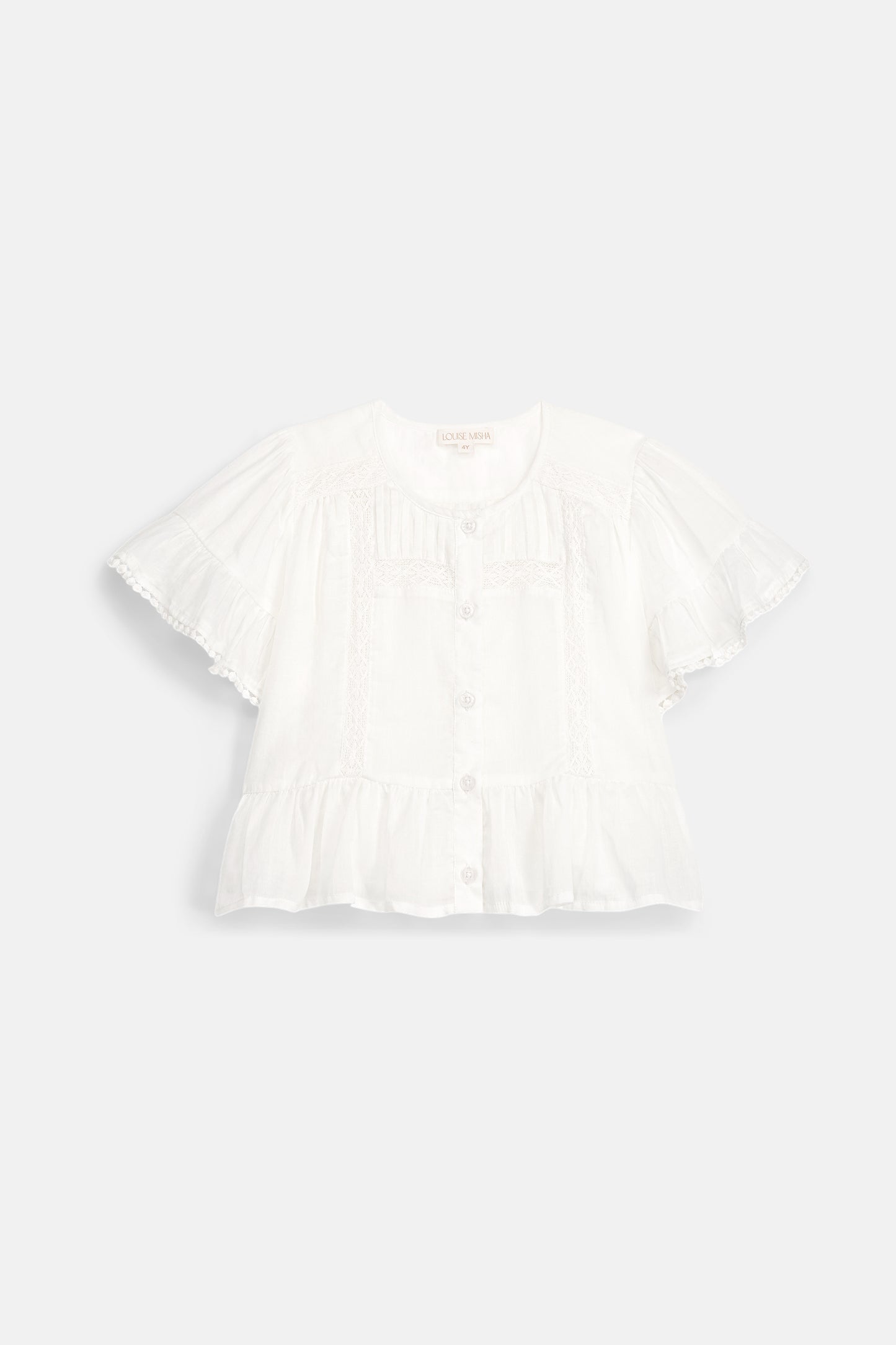 Louise Misha Shirt Amalia Offwhite
