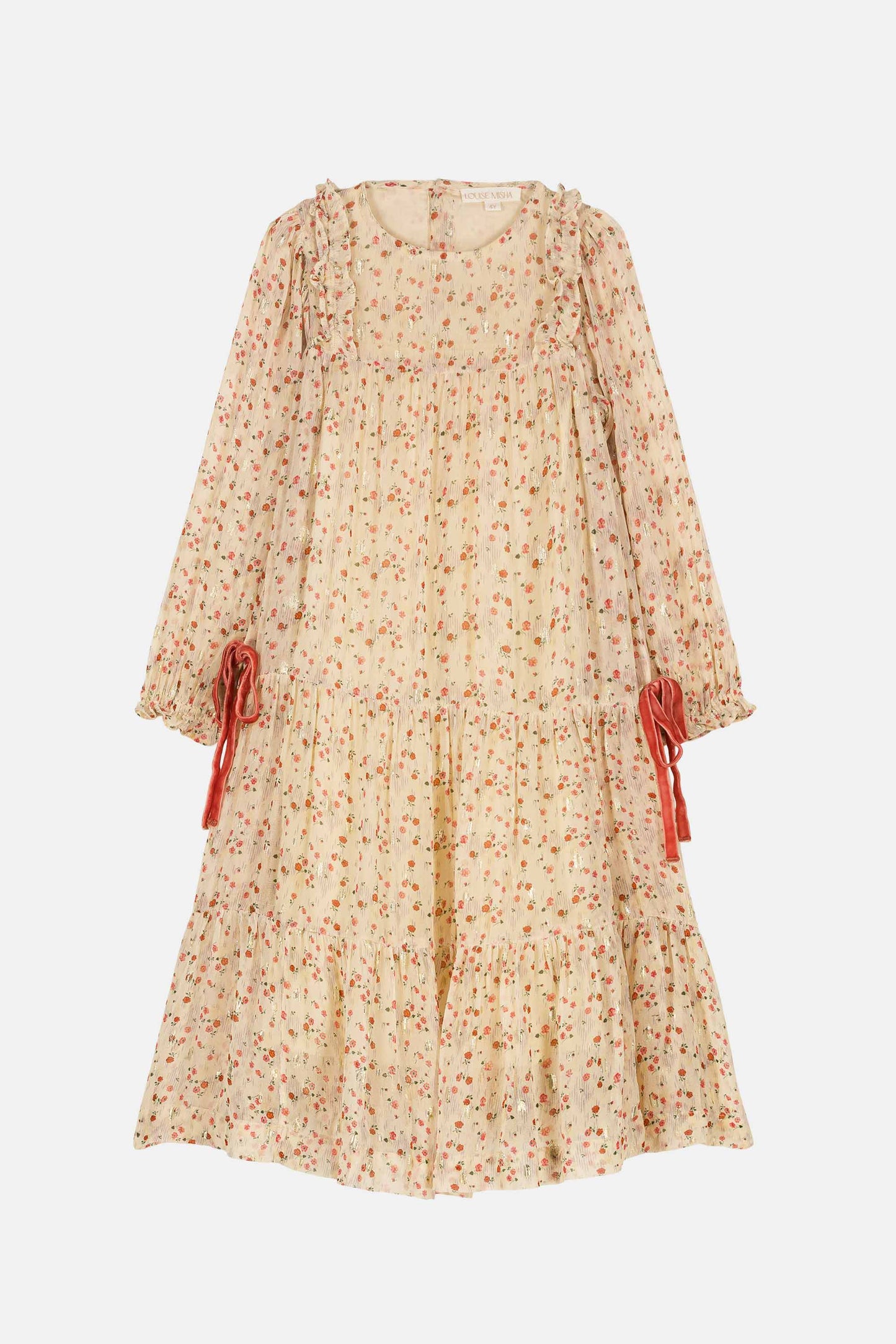 Louise Misha Kleid Nyna Cream Misty Laurels