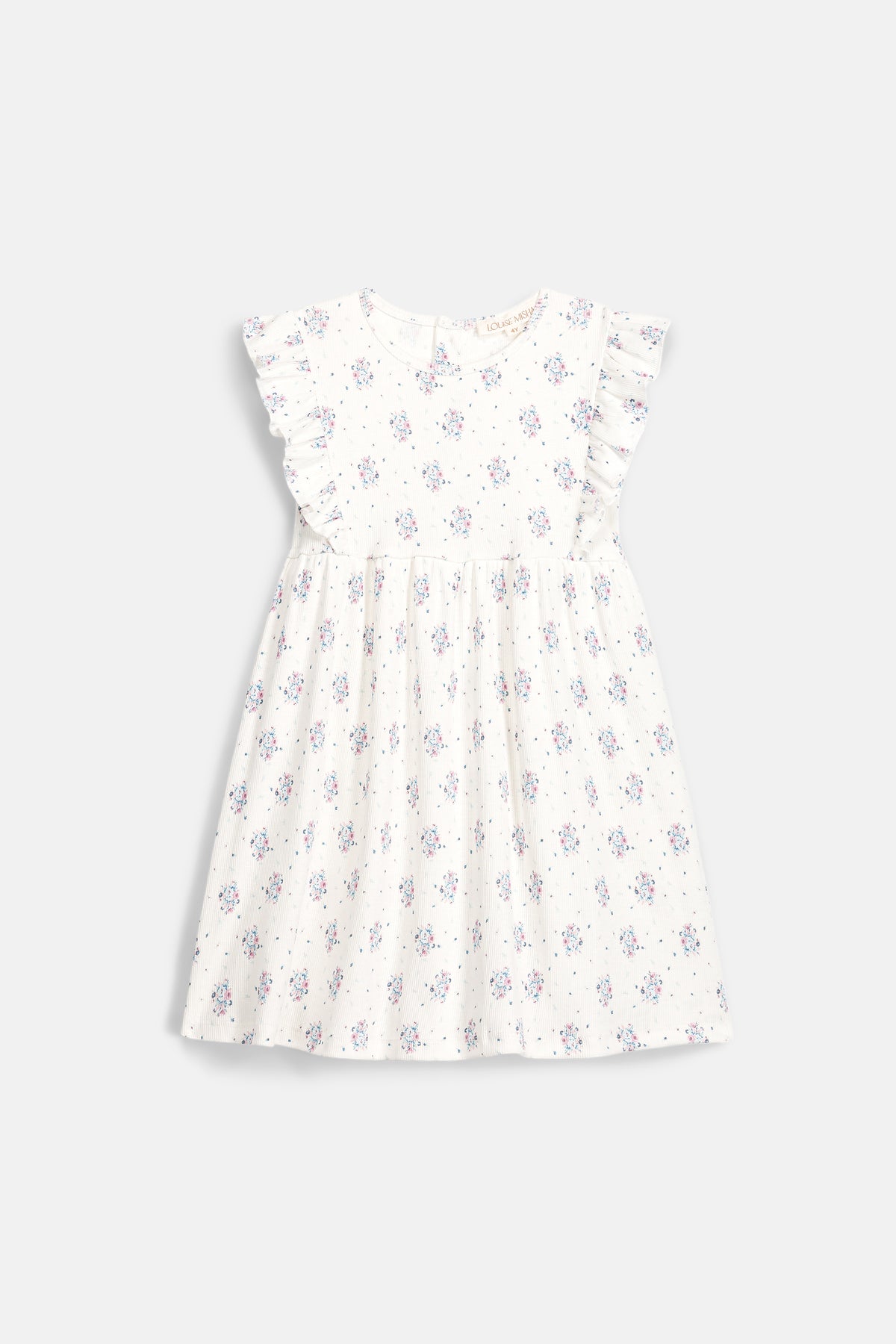 Louise Misha Kleid Lanali Cream Flower Dunes