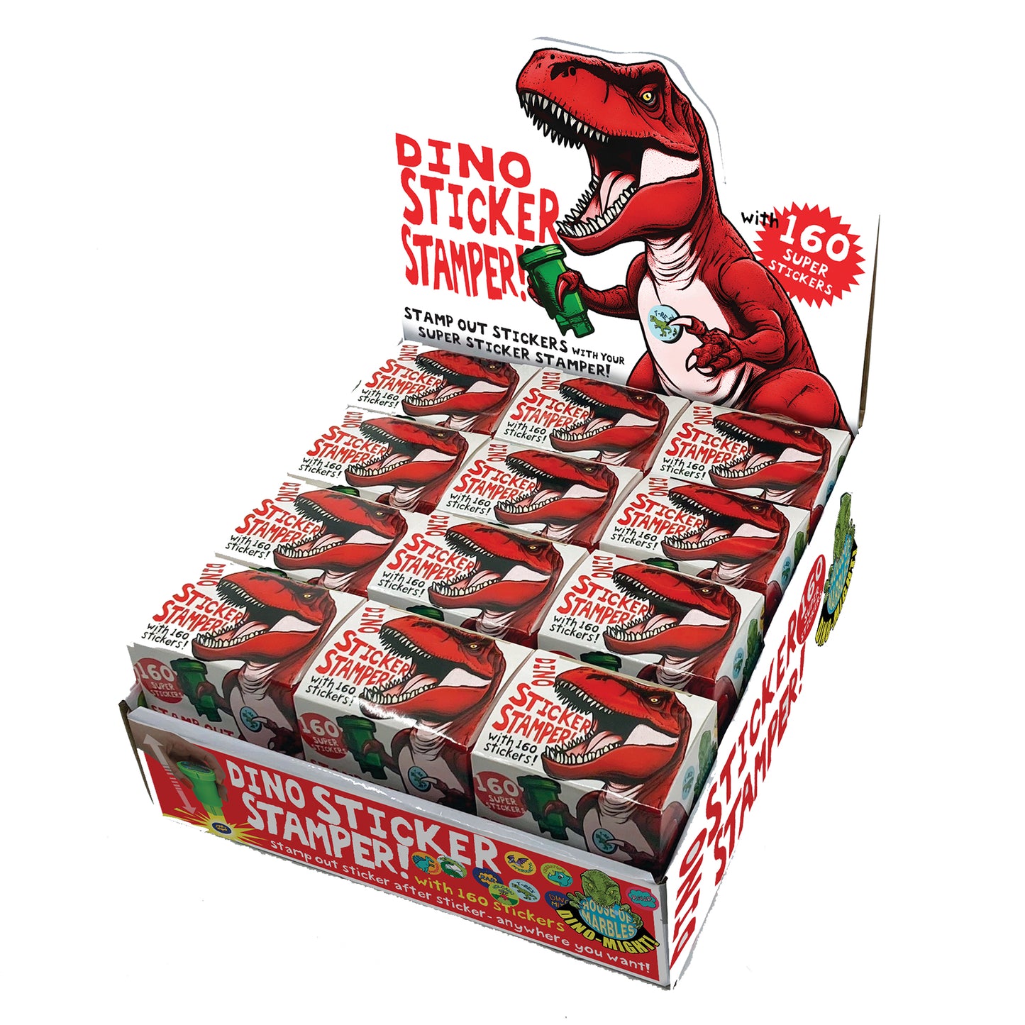 House of Marbles Dino Sticker Stamper