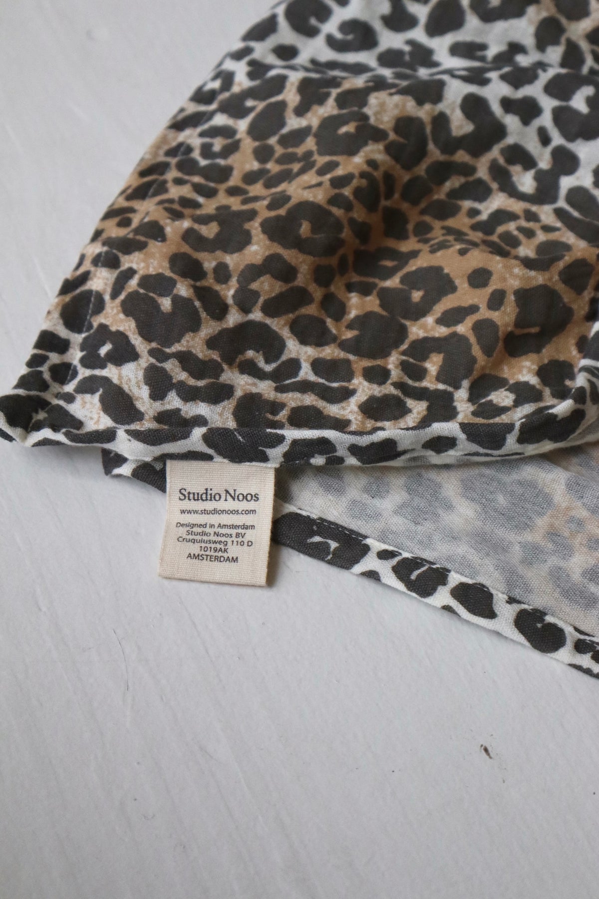 Studio Noos Musselintuch Leopard Medium