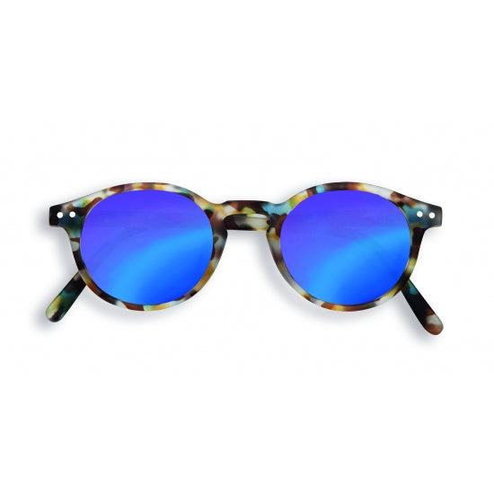 Izipizi Sonnenbrille Young Adult 11 - 16 Jahre  Blue Tortoise Blue Mirror Lenses #h