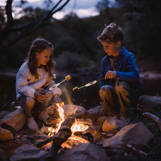 Huckleberry Marshmallow Forks
