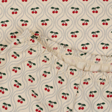 Lade das Bild in den Galerie-Viewer, Konges Sløjd Lin Frill Set Cherry Motif

