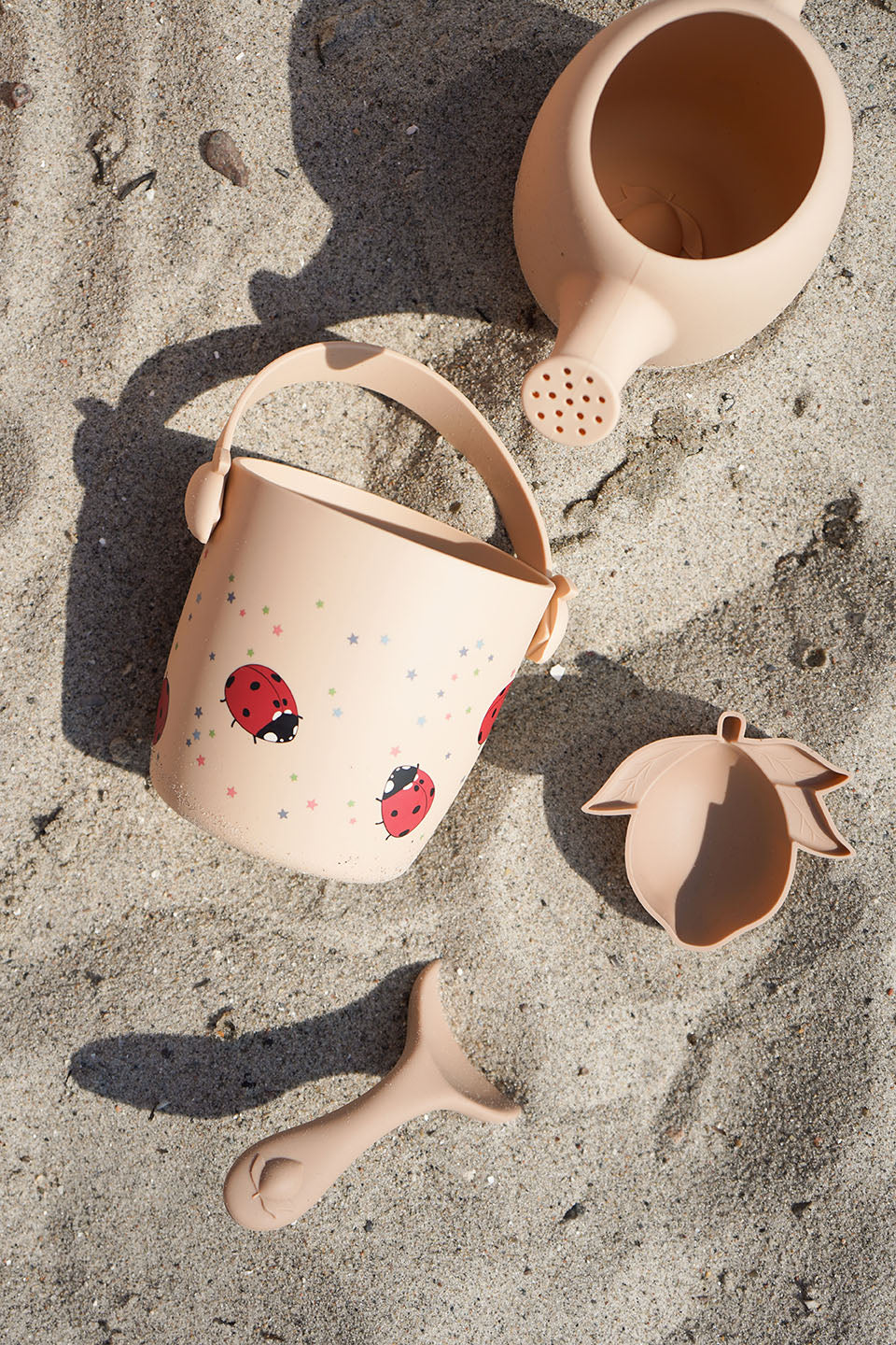 Konges Sløjd Silikon Strand Set Ladybug