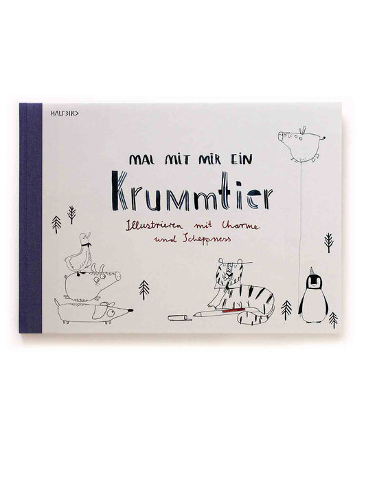 Halfbird Malen Schritt für Schritt Krummtierbuch