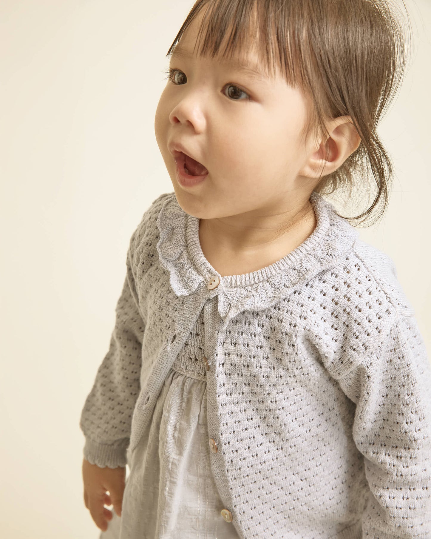 Búho BCN BB Boho Cardigan Sky Blue