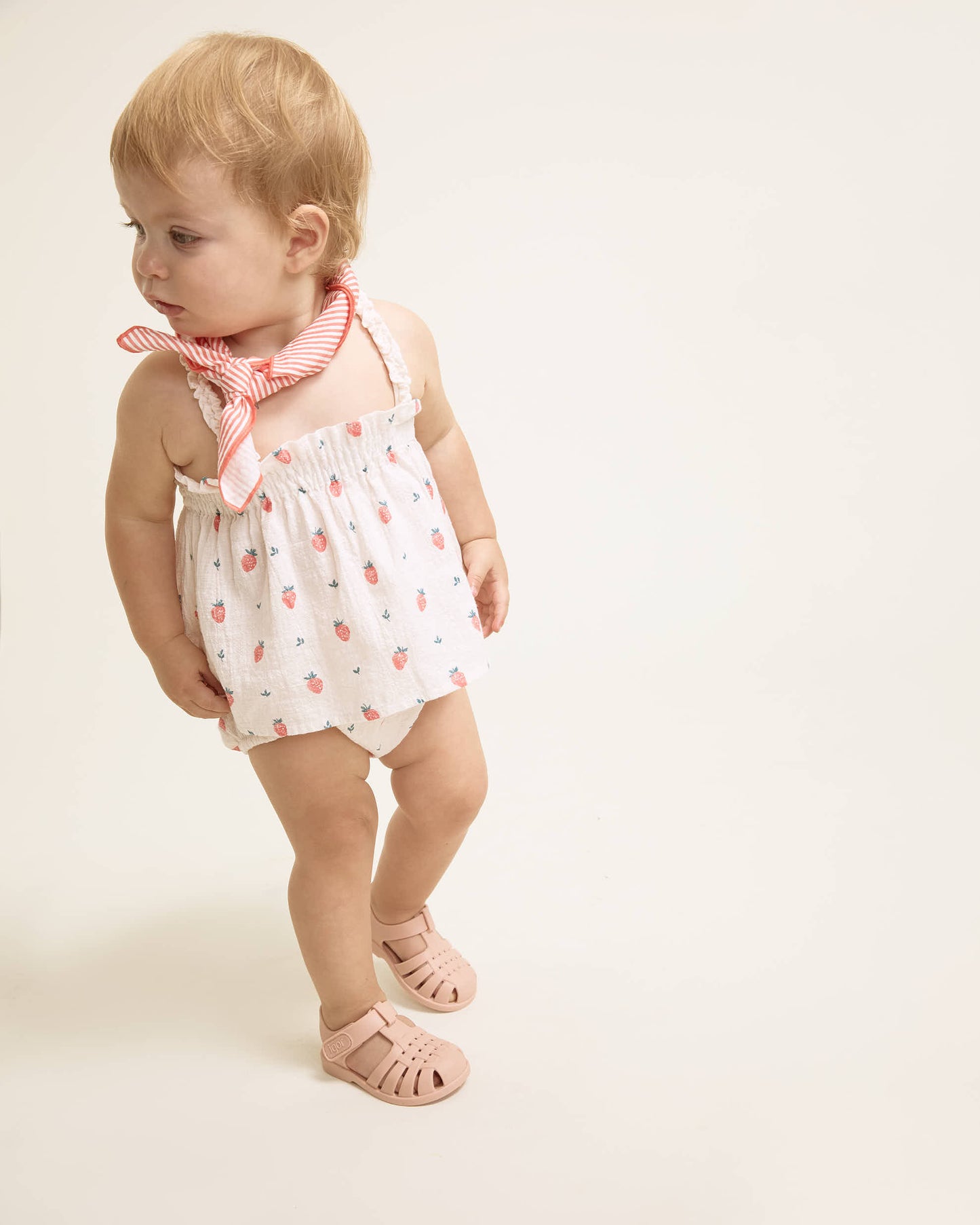 Búho BCN BB Strawberry Bloomer Cream Pink