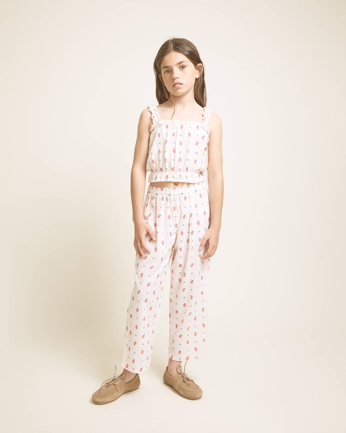 Búho BCN Strawberry Top Cream Pink