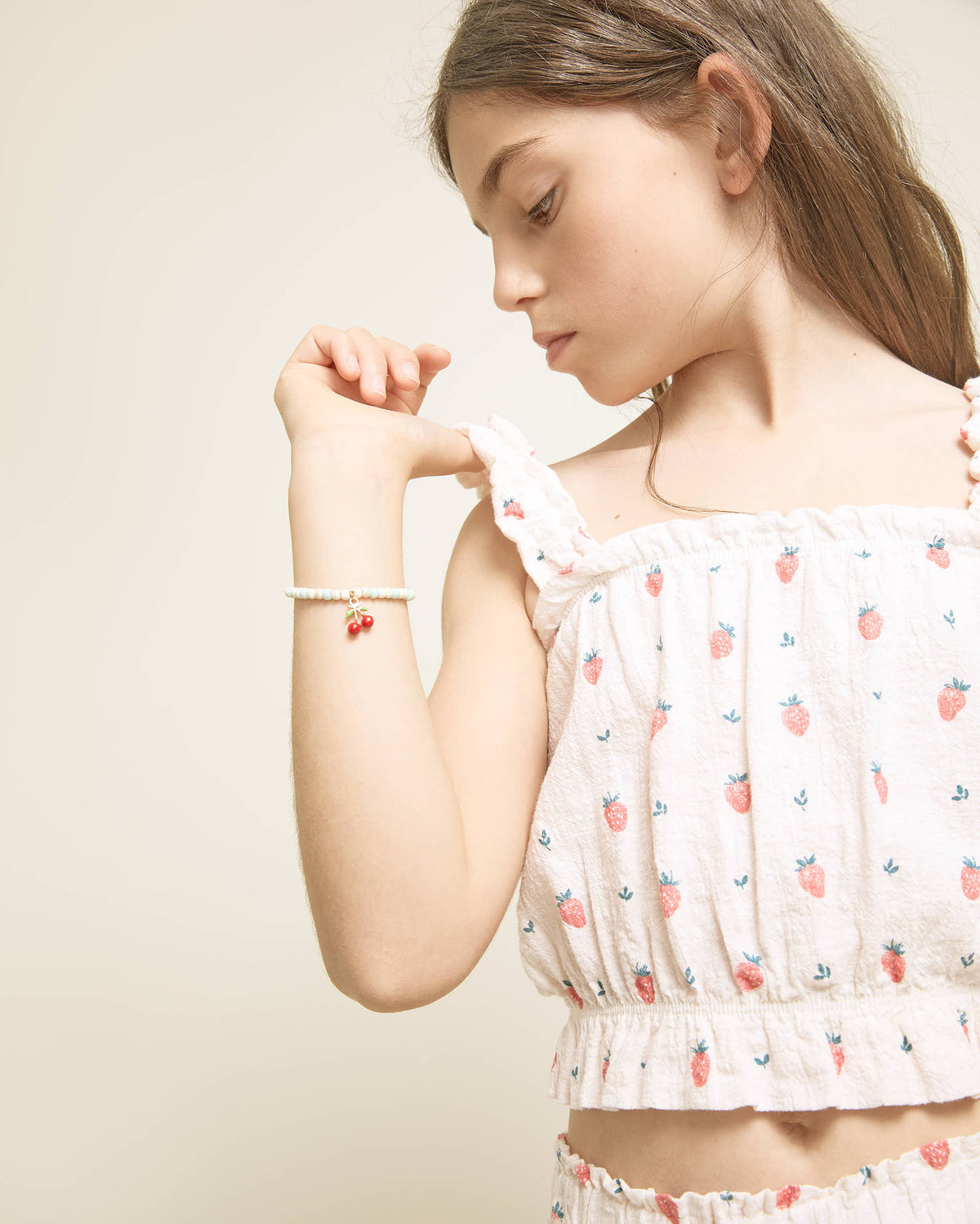Búho BCN Strawberry Top Cream Pink