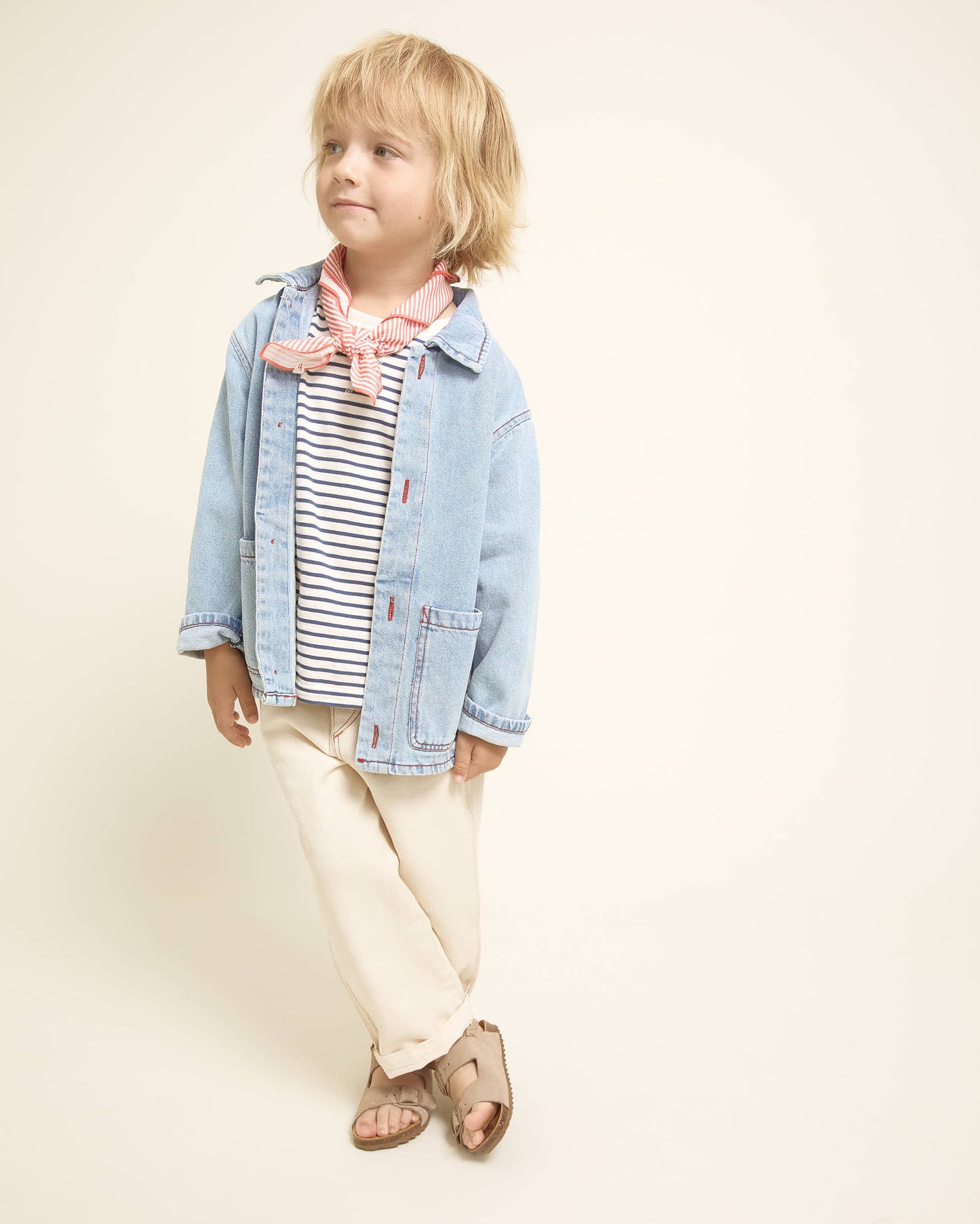 Búho BCN Sailor Stripes T-Shirt Navy