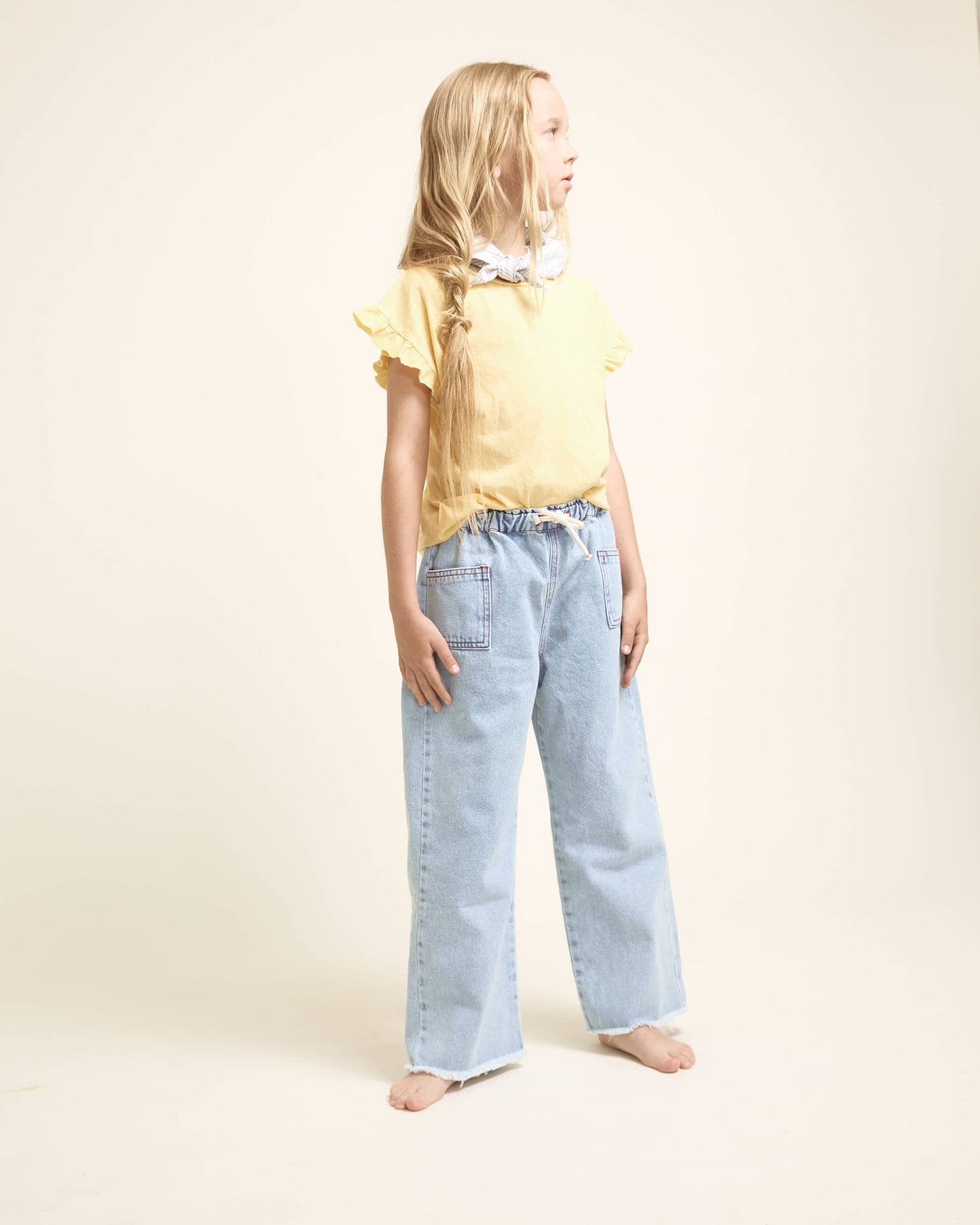 Búho BCN Leinen T-Shirt Sun