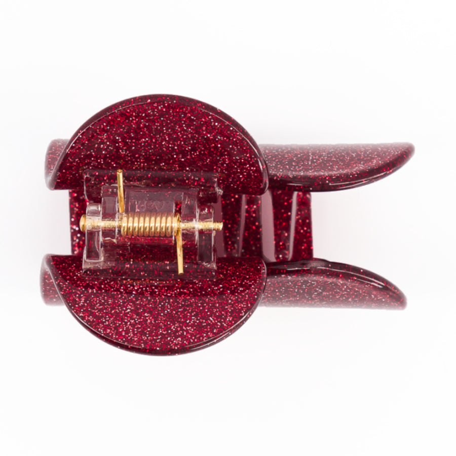 Luciole Large Haarklammer Heart Red