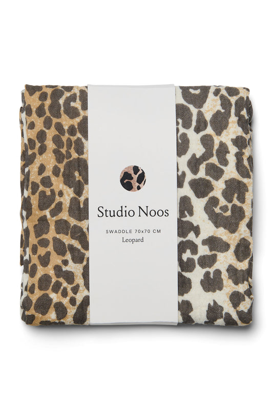 Studio Noos Musselintuch Leopard Medium