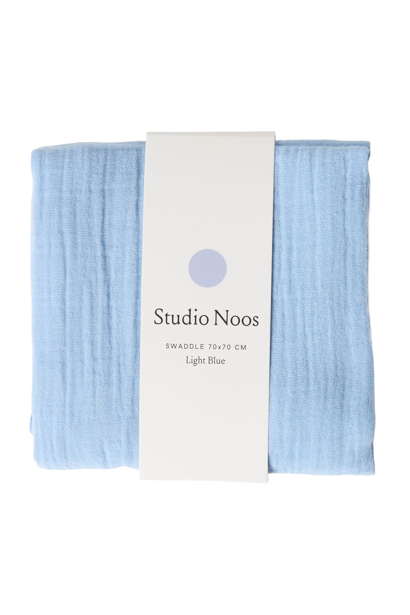 Studio Noos Musselintuch Light Blue 70x70cm