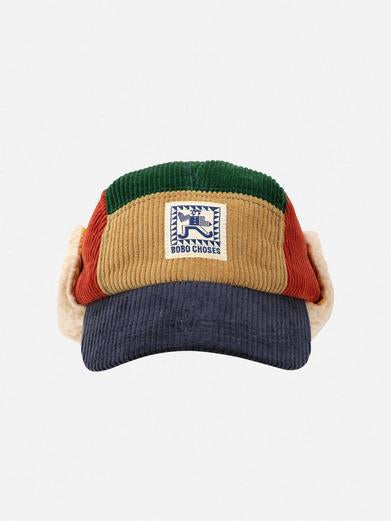 Bobo Choses Mr Pencil Corduroy Winter Cap