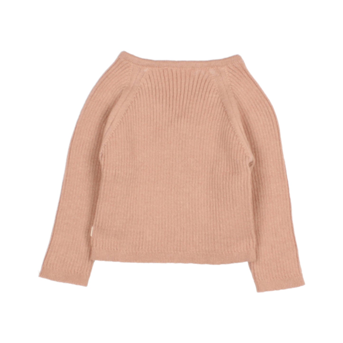 Búho BCN Newborn gekreuzter Cardigan Antic Rose