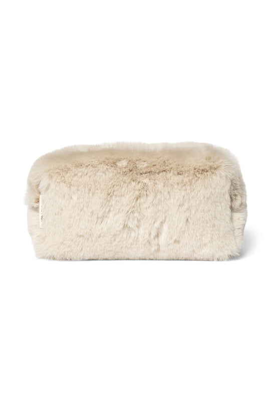 Studio Noos Neutral Faux Fur Pouch