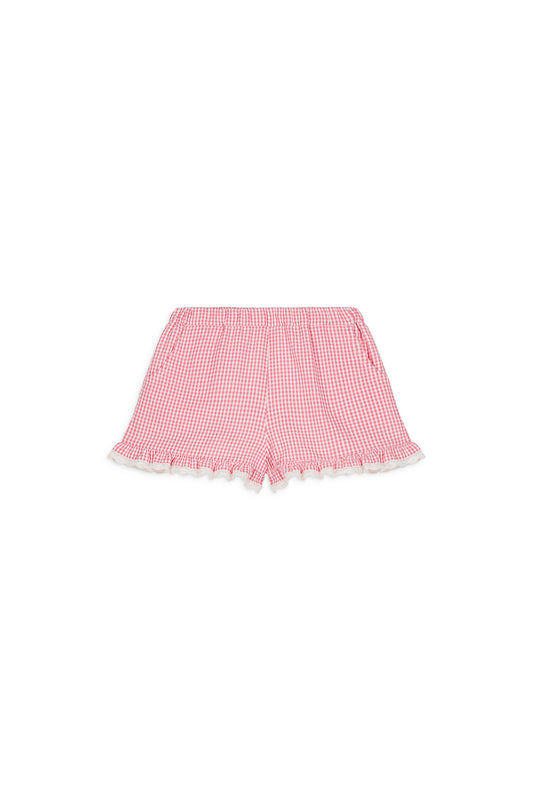 Louise Misha Shorts Vallaloid Pink Fragola Vichy