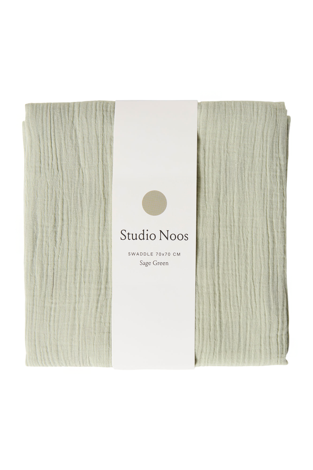 Studio Noos Musselintuch Sage Green 70x70cm