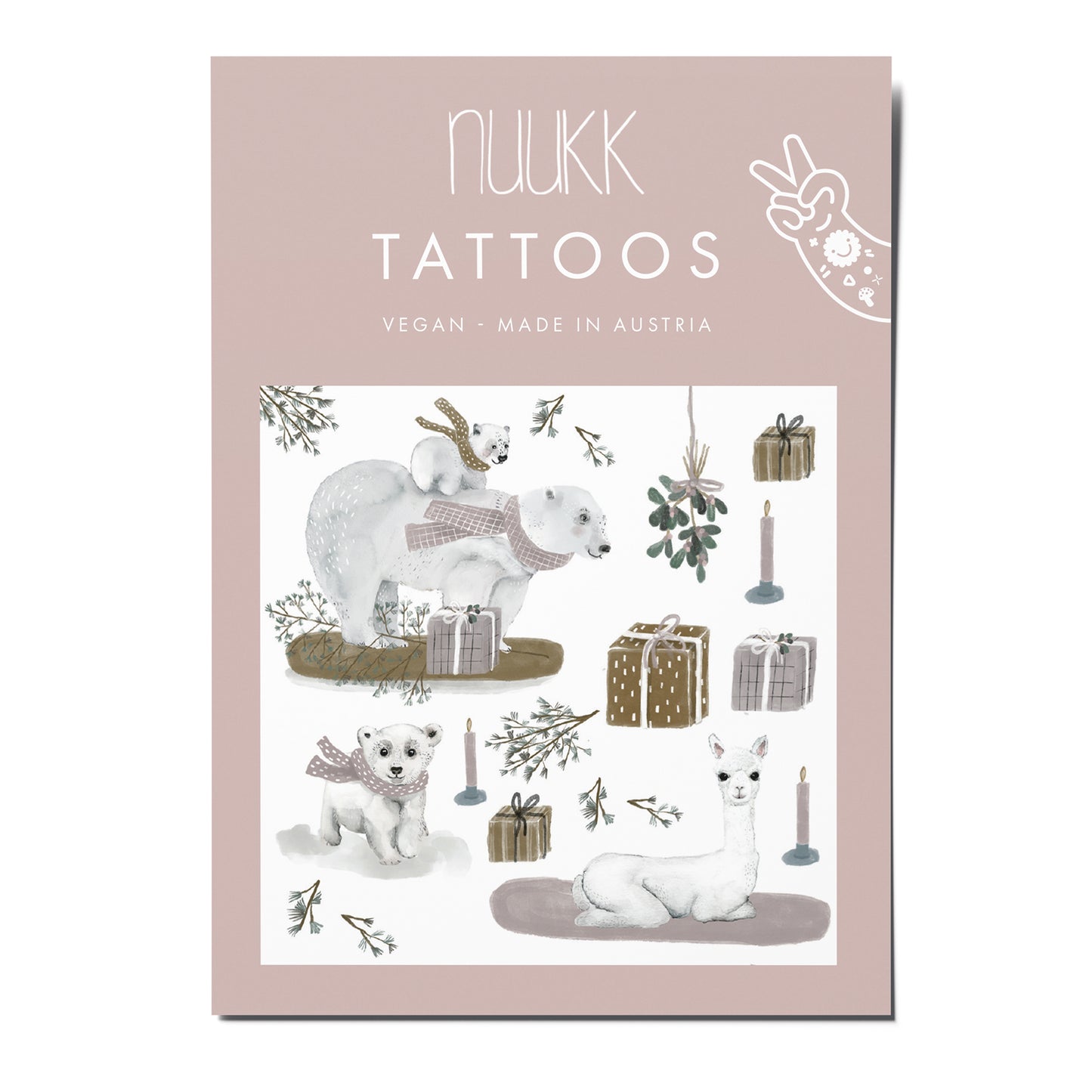 Nuuk Vegane Tattoos Wintertiere