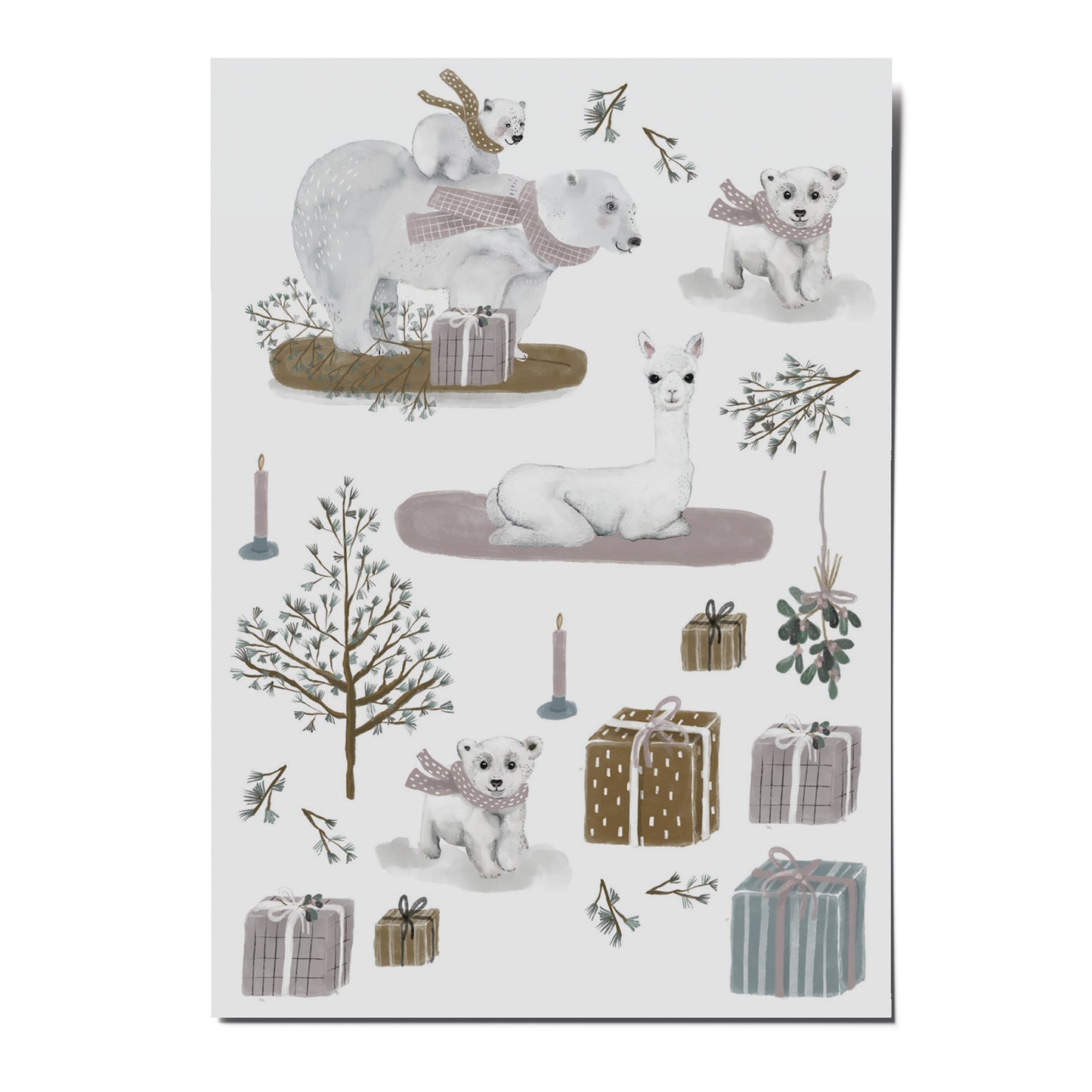 Nuuk Vegane Tattoos Wintertiere