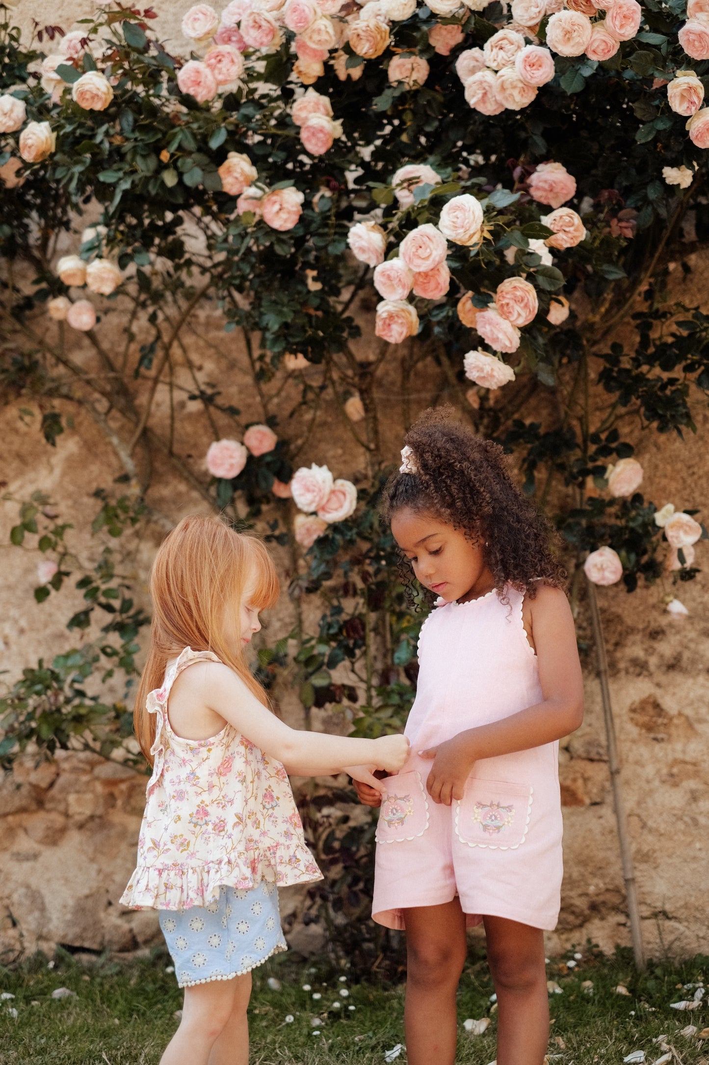 Louise Misha Bluse Zélie Cream Bucolia Fields