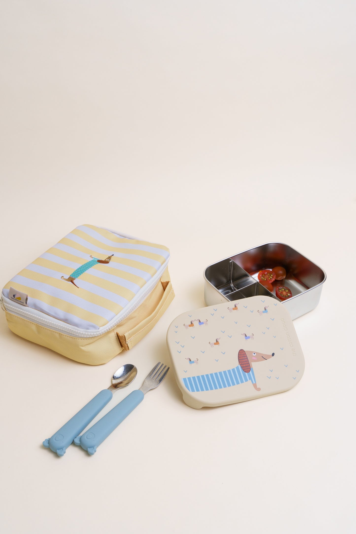 The Cotton Cloud Teckel Stainless Steel Lunchbox