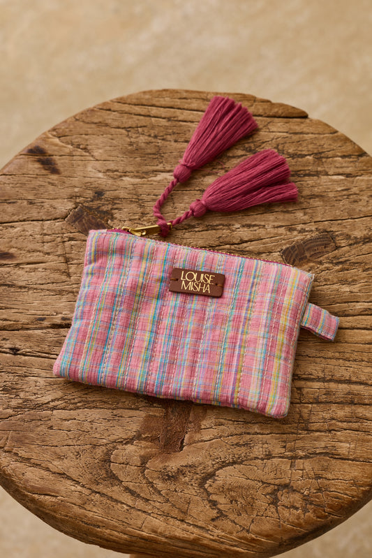 Louise Misha Tasche Lois Pink Pomelo Checks