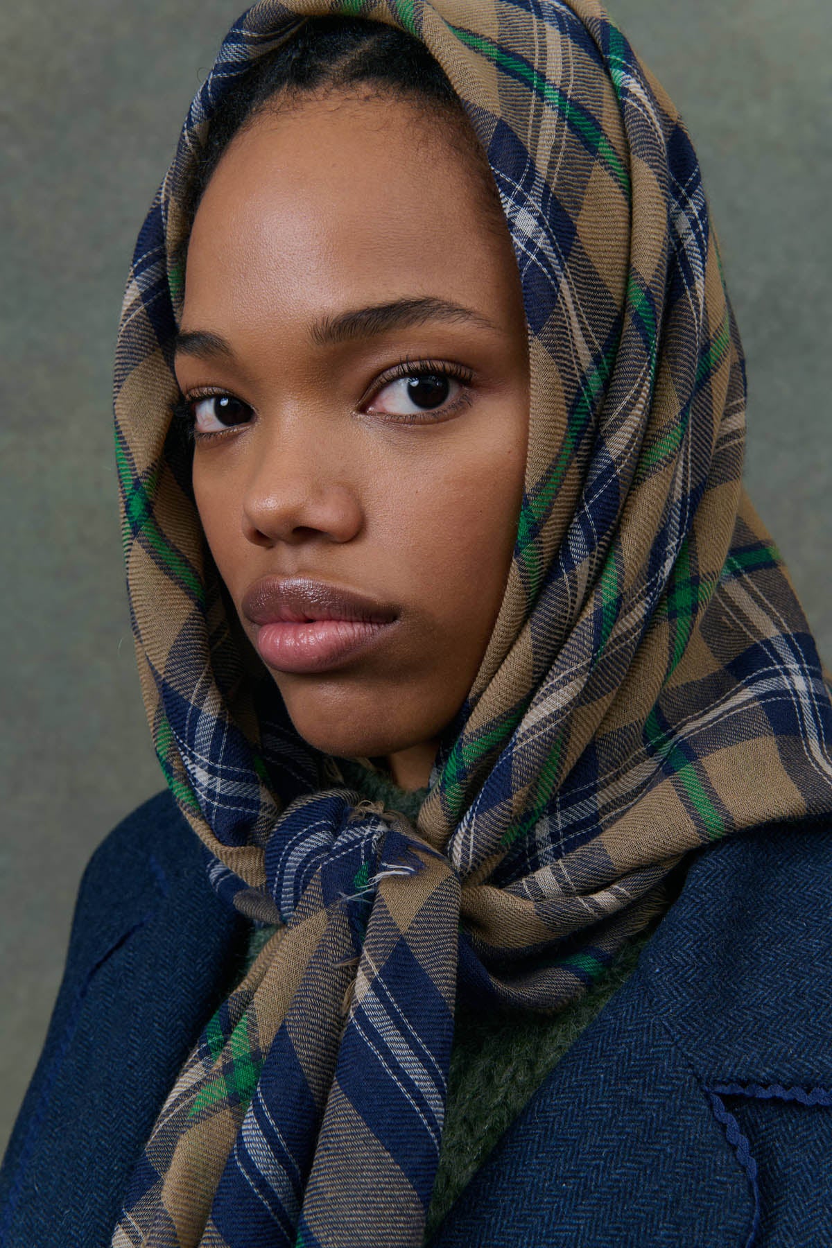 Louise Misha Wollschal Meknes Blue Checks