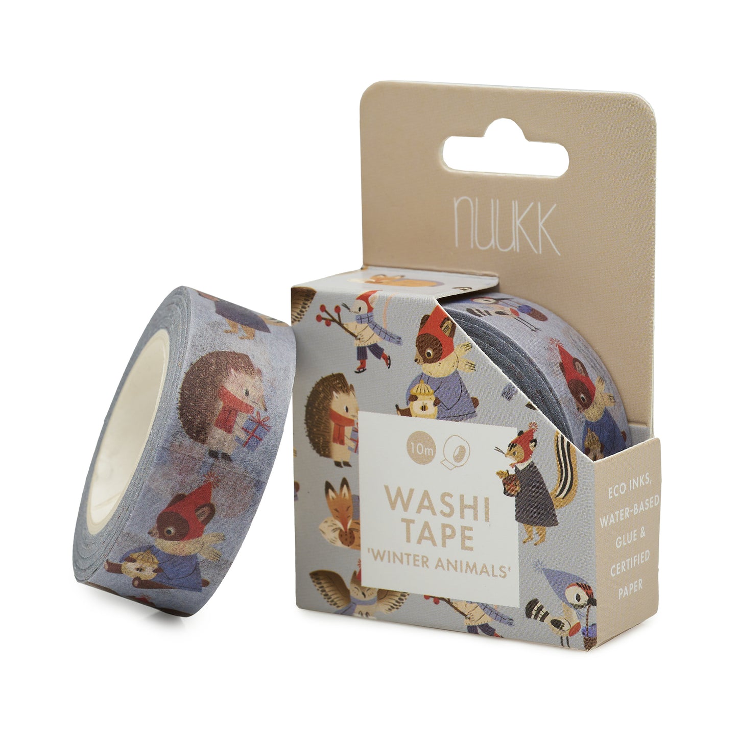 Nuuk Washi Tape Wintertiere