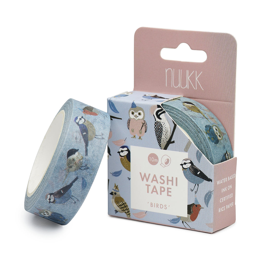 Nuuk Washi Tape Vögel