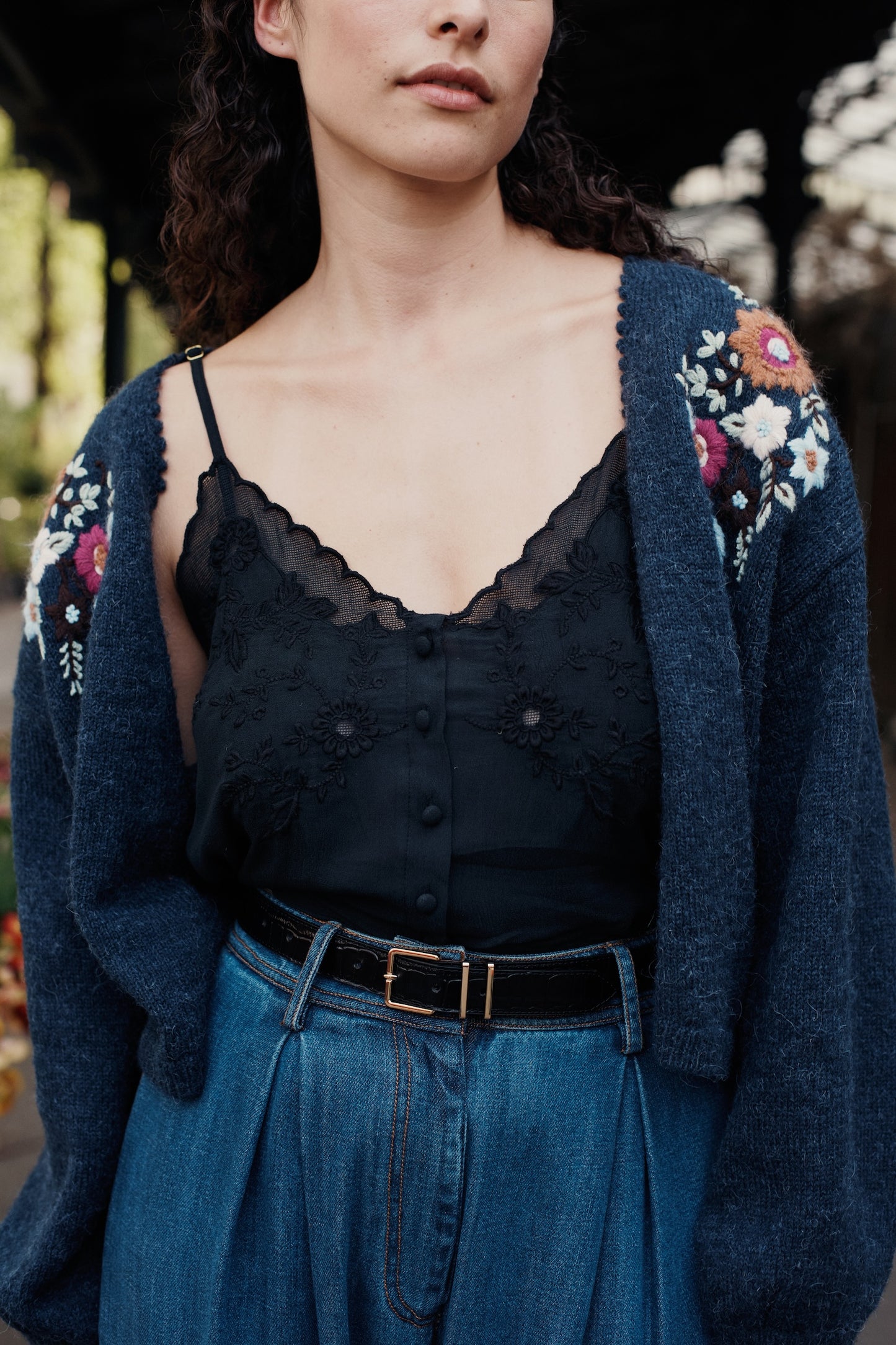 Louise Misha Cardigan Lunami Marine