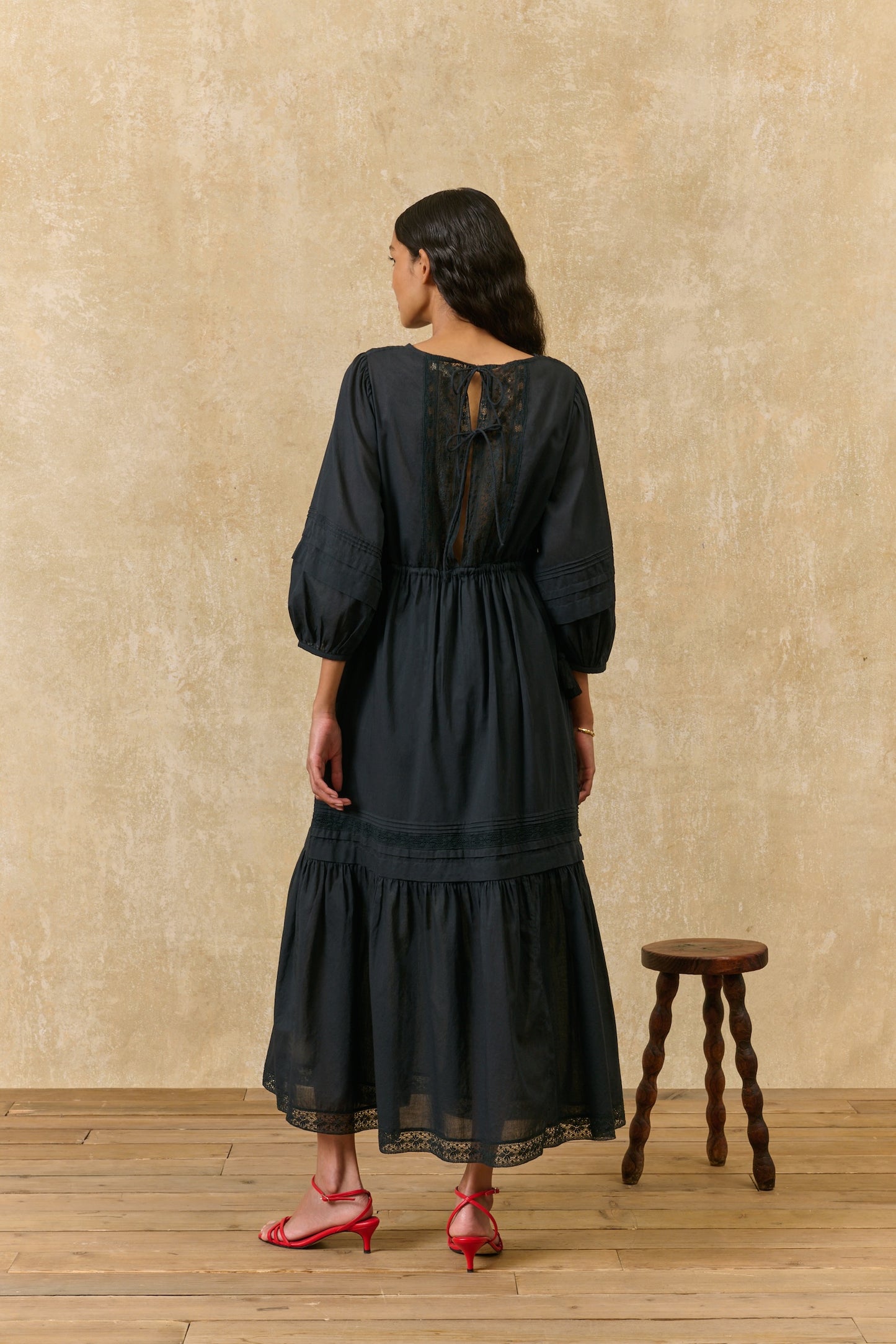 Louise Misha Kleid Bali Black