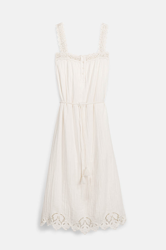 Louise Misha Kleid Madera Offwhite