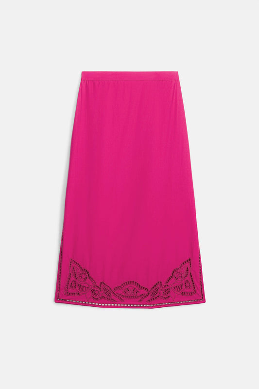 Louise Misja Jupe Amarante Fuchsia