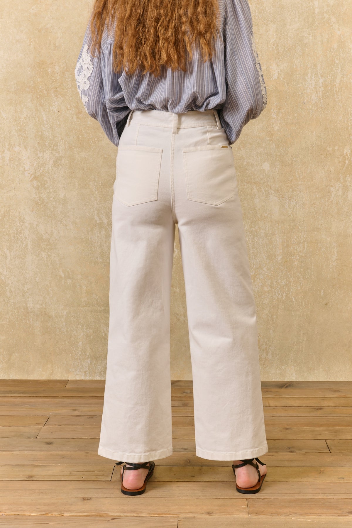 Louise Misha Hose Solange Offwhite