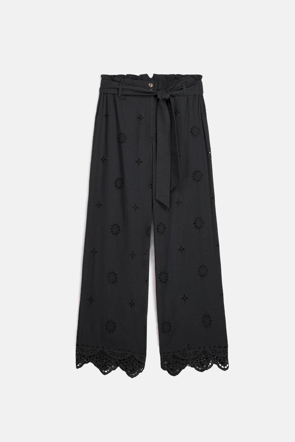Louise Misha Hose Abuela Black Schiffli