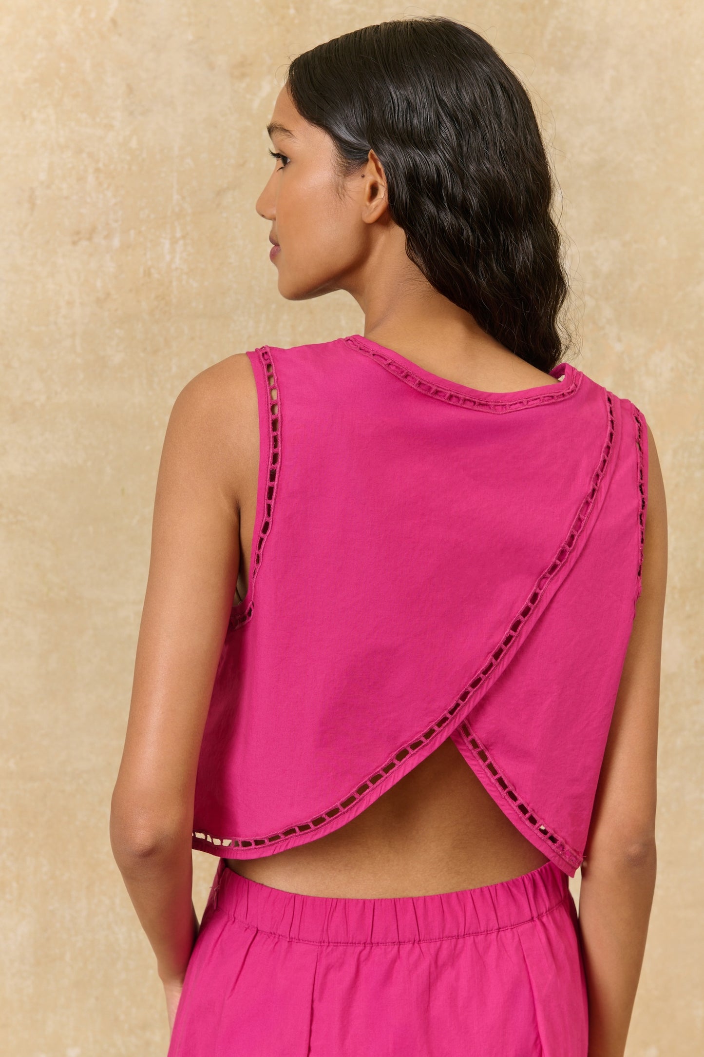 Louise Misha Top Irane Fuchsia